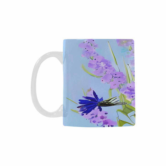 Quality Mug, coffee mug, tea cup, Bright florals, Set 1, Design 96