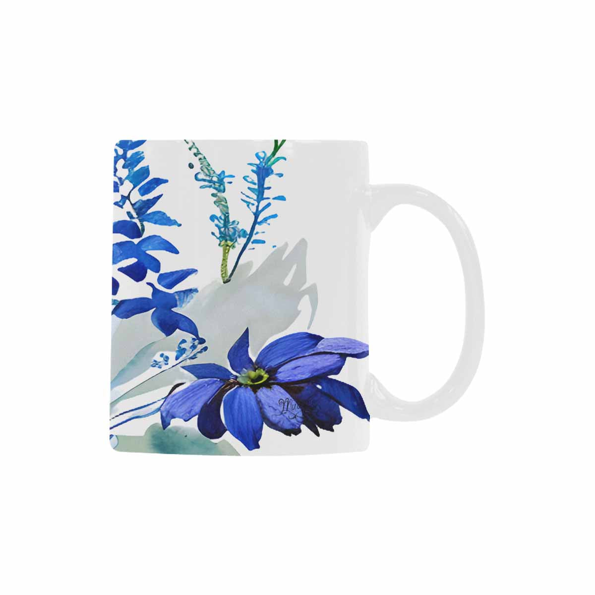 Quality Mug, coffee mug, tea cup, Bright florals, Set 1A, Design 26