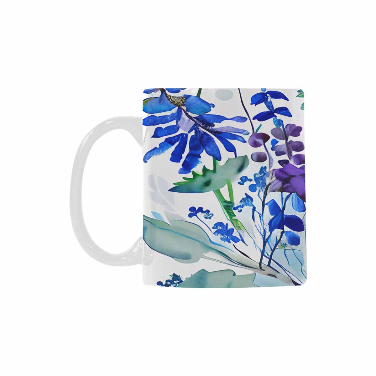 Quality Mug, coffee mug, tea cup, Bright florals, Set 1, Design 26
