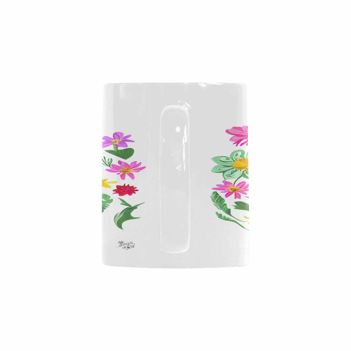 Quality Mug, coffee mug, tea cup, Bright florals, Set 2, design 94