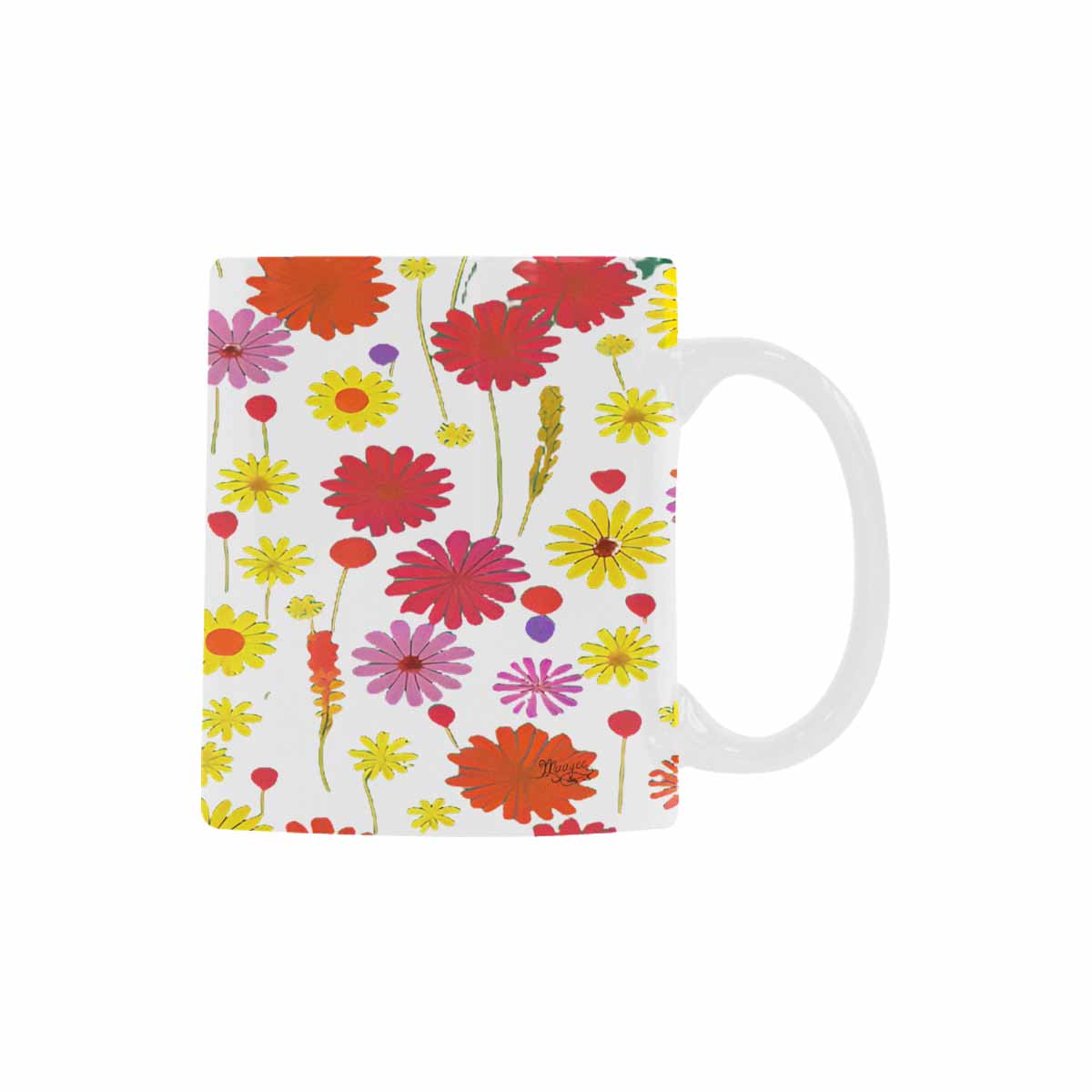 Quality Mug, coffee mug, tea cup, Set 1A, Mixed Floral design 24