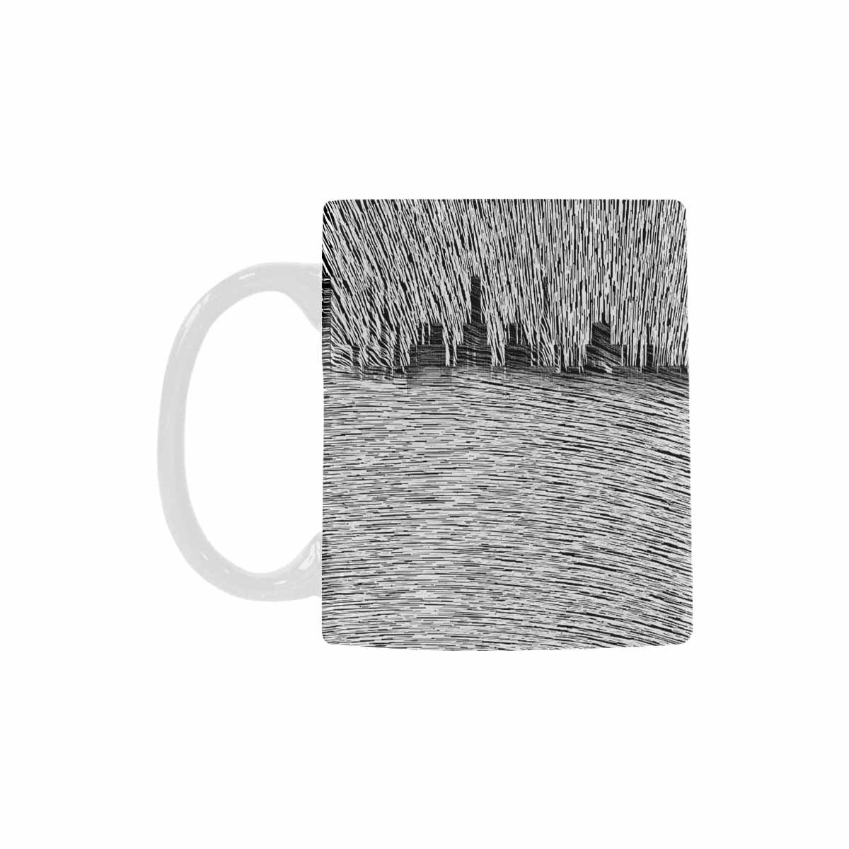 Quality Mug, coffee mug, tea cup, B & W Abstract, Set 1, design 63