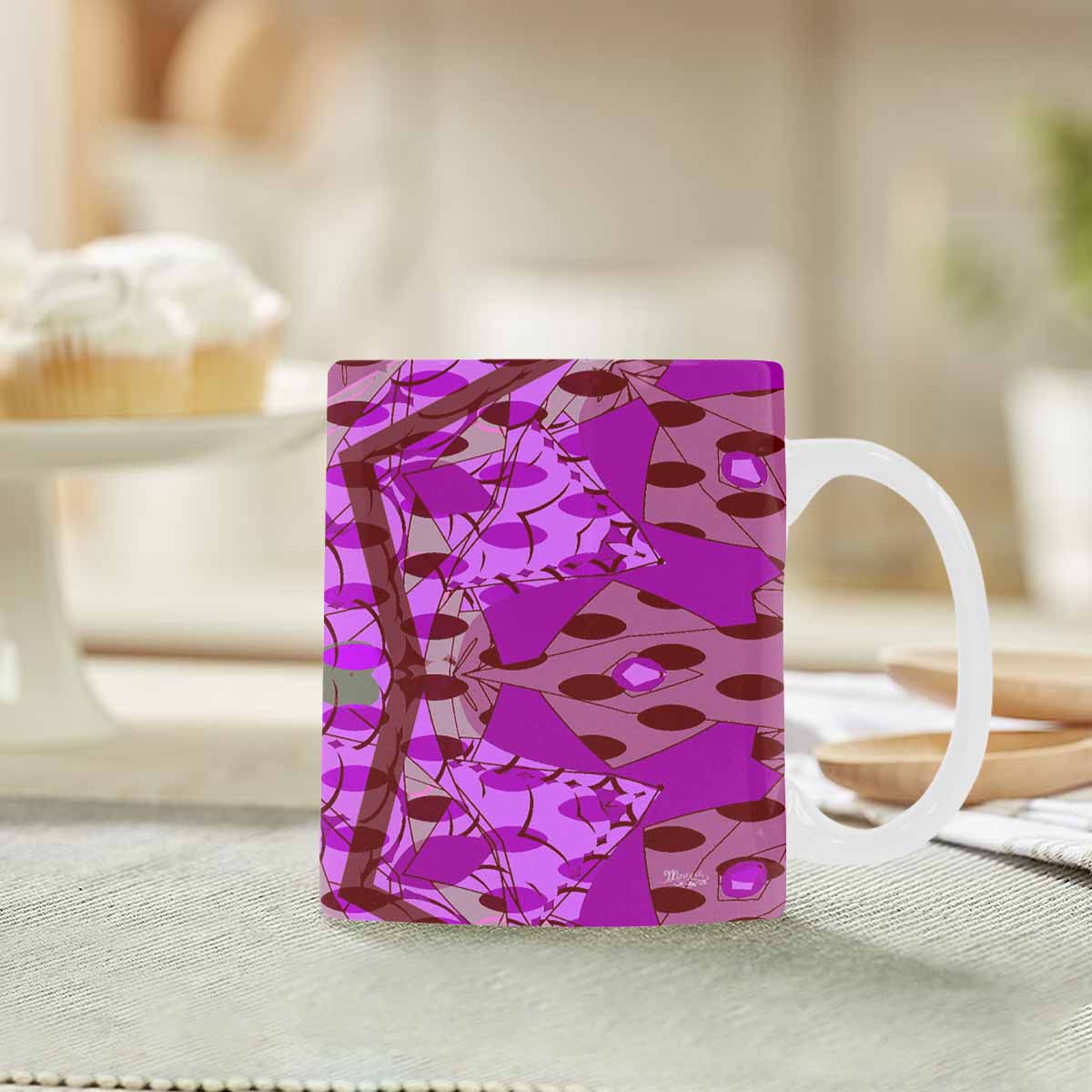 Unique Abstract design coffee mug, set 1, design 149