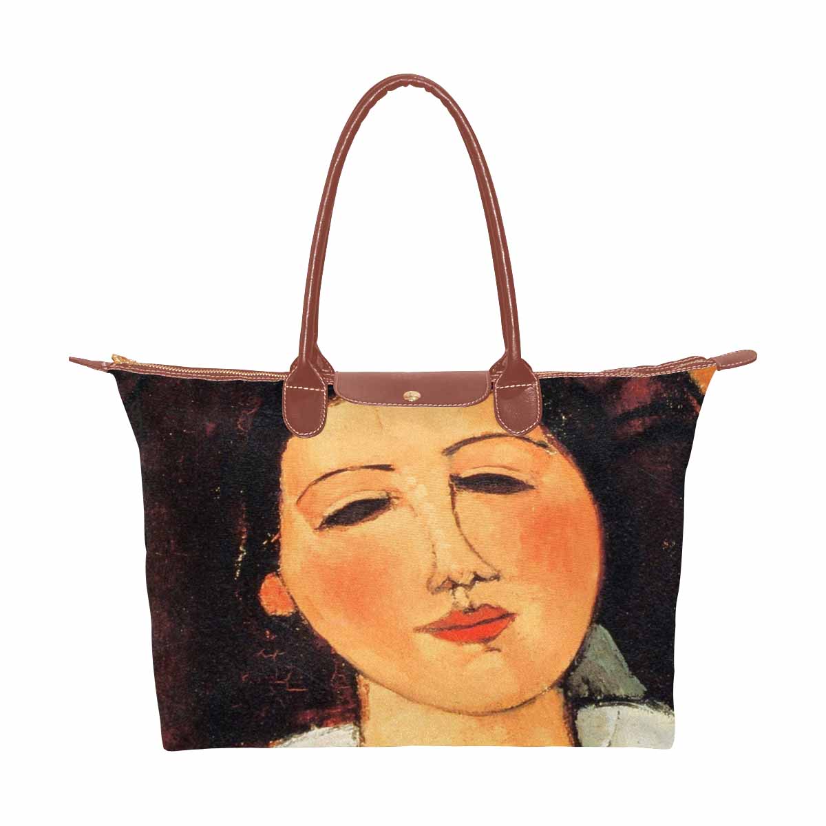 Classic handbag, Modigliani design, choice of 2 colors, Jacques Lipchitz and his woman version 1 & 2