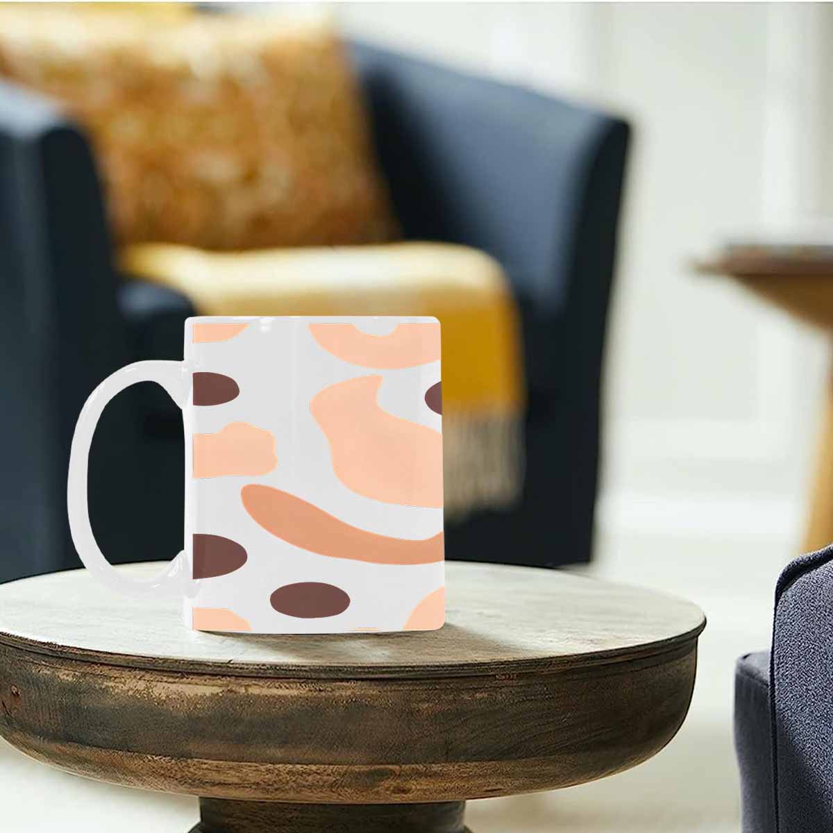 Quality Mug, coffee mug, tea cup, Bold Abstract, Set 1, design 102