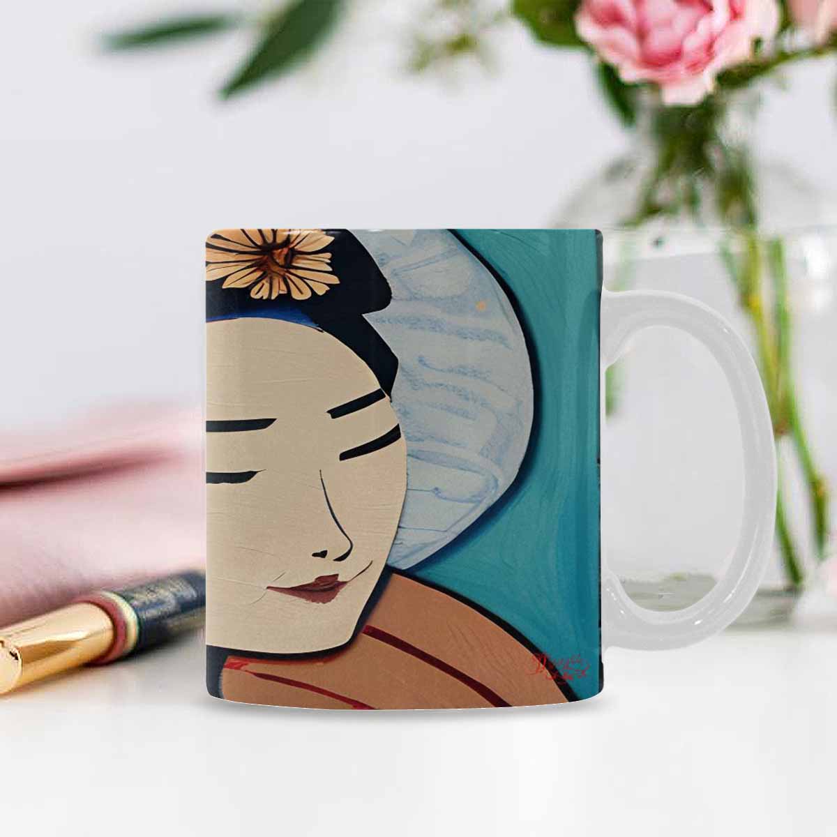 Quality Mug, coffee mug, tea cup, Asian Faces, Design 41