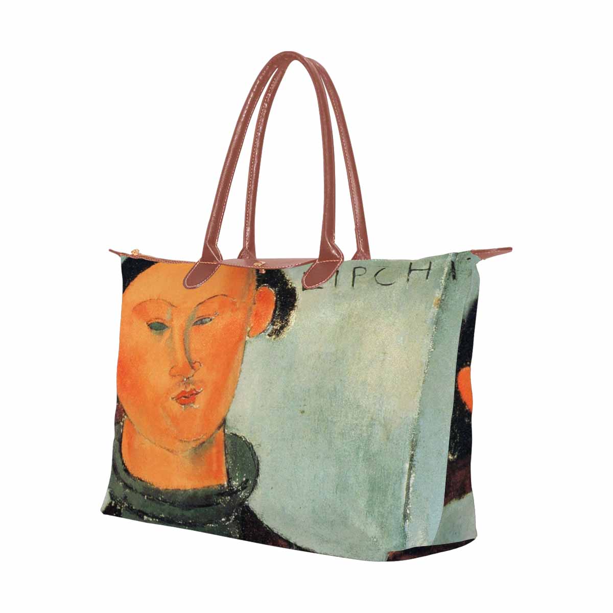 Classic handbag, Modigliani design, choice of 2 colors, Jacques Lipchitz and his woman version 1 & 2