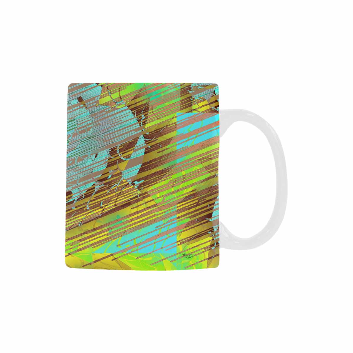 Unique Abstract design coffee mug, set 1, design 136