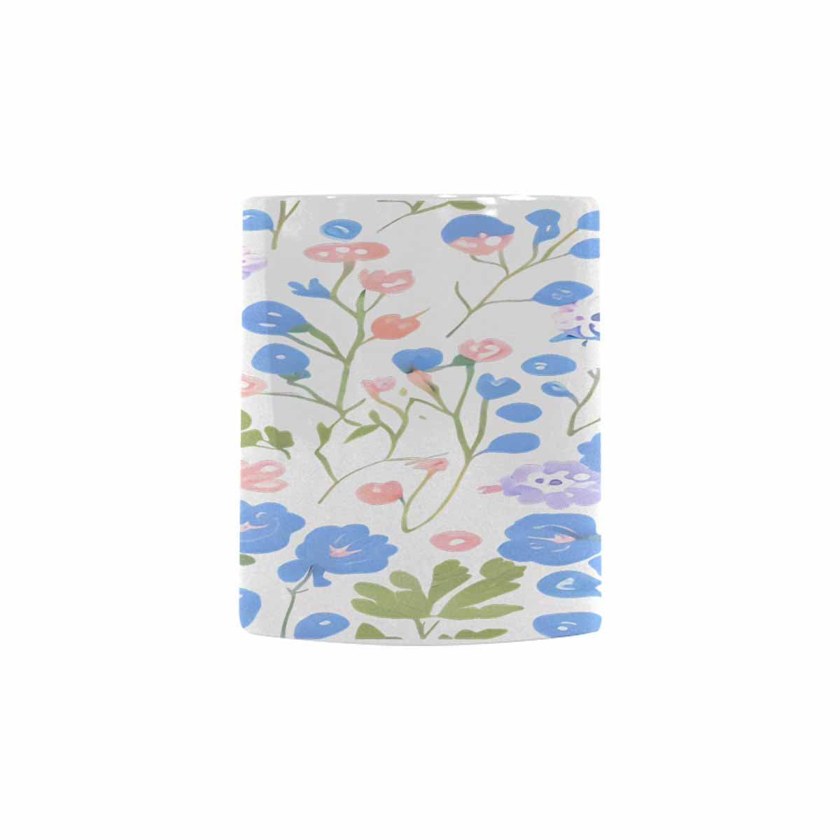 Quality Mug, coffee mug, tea cup, Bright florals, Set 2, design 8