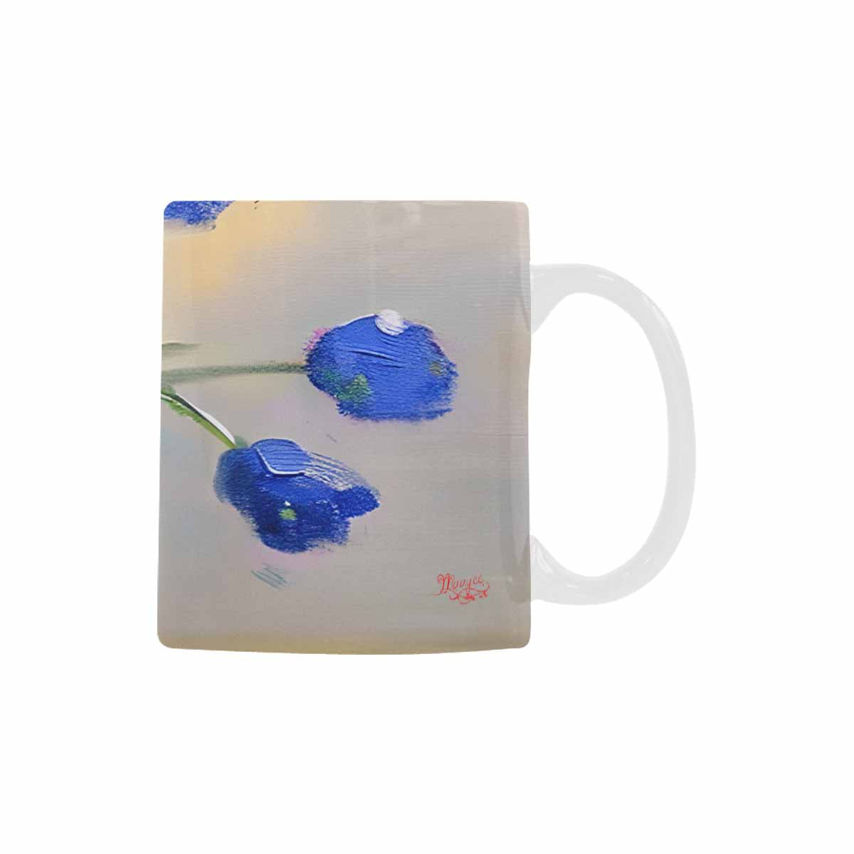 Quality Mug, coffee mug, tea cup, Bright florals, Set 1, Design 170