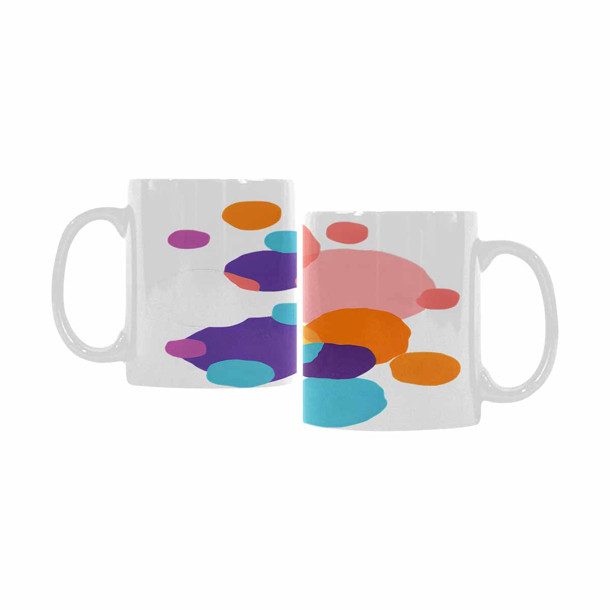 Quality Mug, coffee mug, tea cup, Bold Abstract, Set 1, design 6