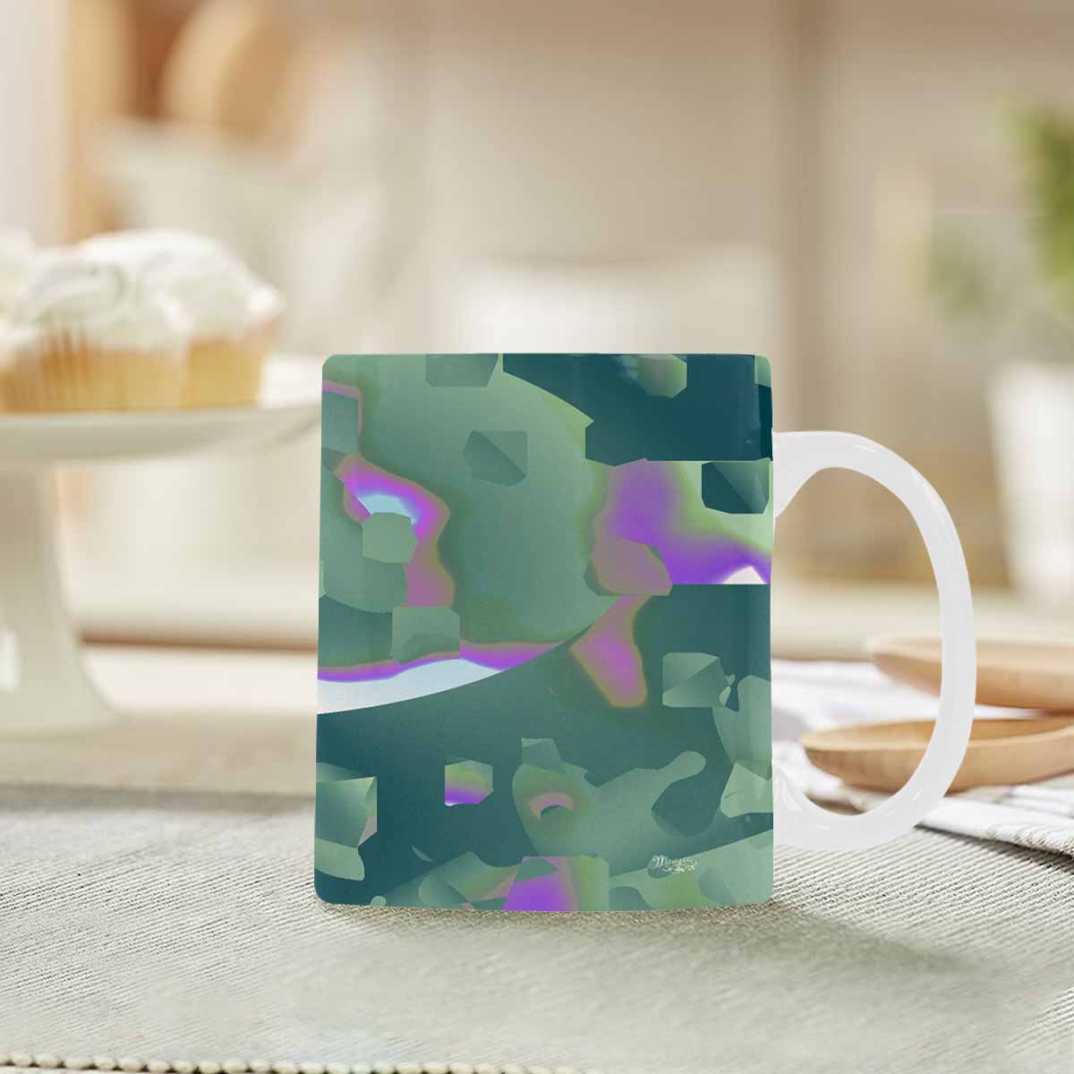 Unique Abstract design coffee mug, set 1, design 181