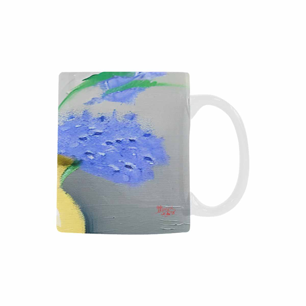 Quality Mug, coffee mug, tea cup, Bright florals, Set 1, Design 167