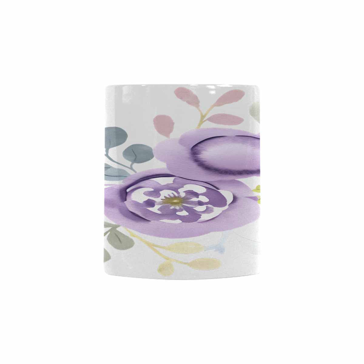 Quality Mug, coffee mug, tea cup, Bright florals, Set 2, design 28