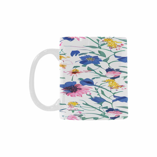 Quality Mug, coffee mug, tea cup, Bright florals, Set 2, design 32