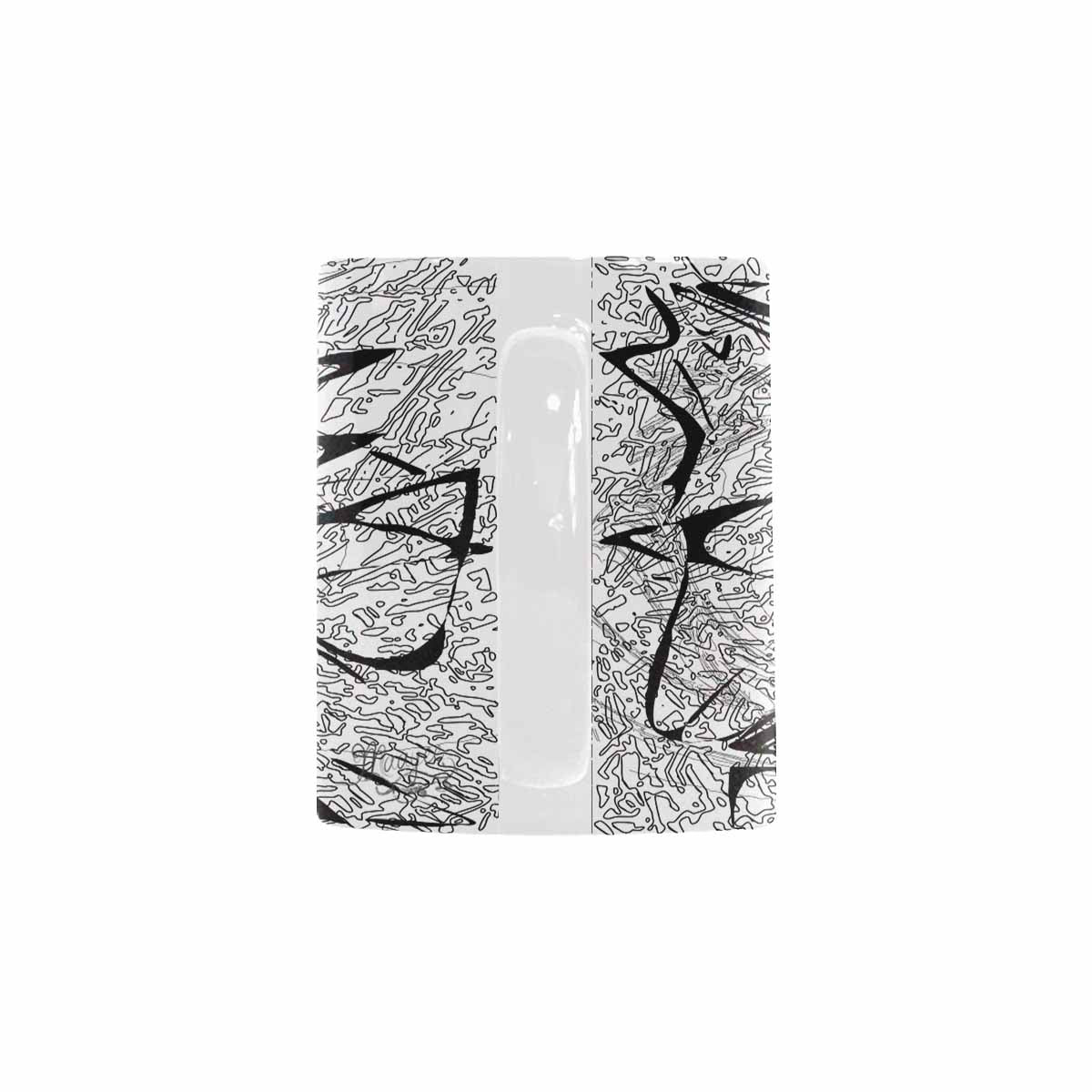 Quality Mug, coffee mug, tea cup, B & W Abstract, Set 1, design 109