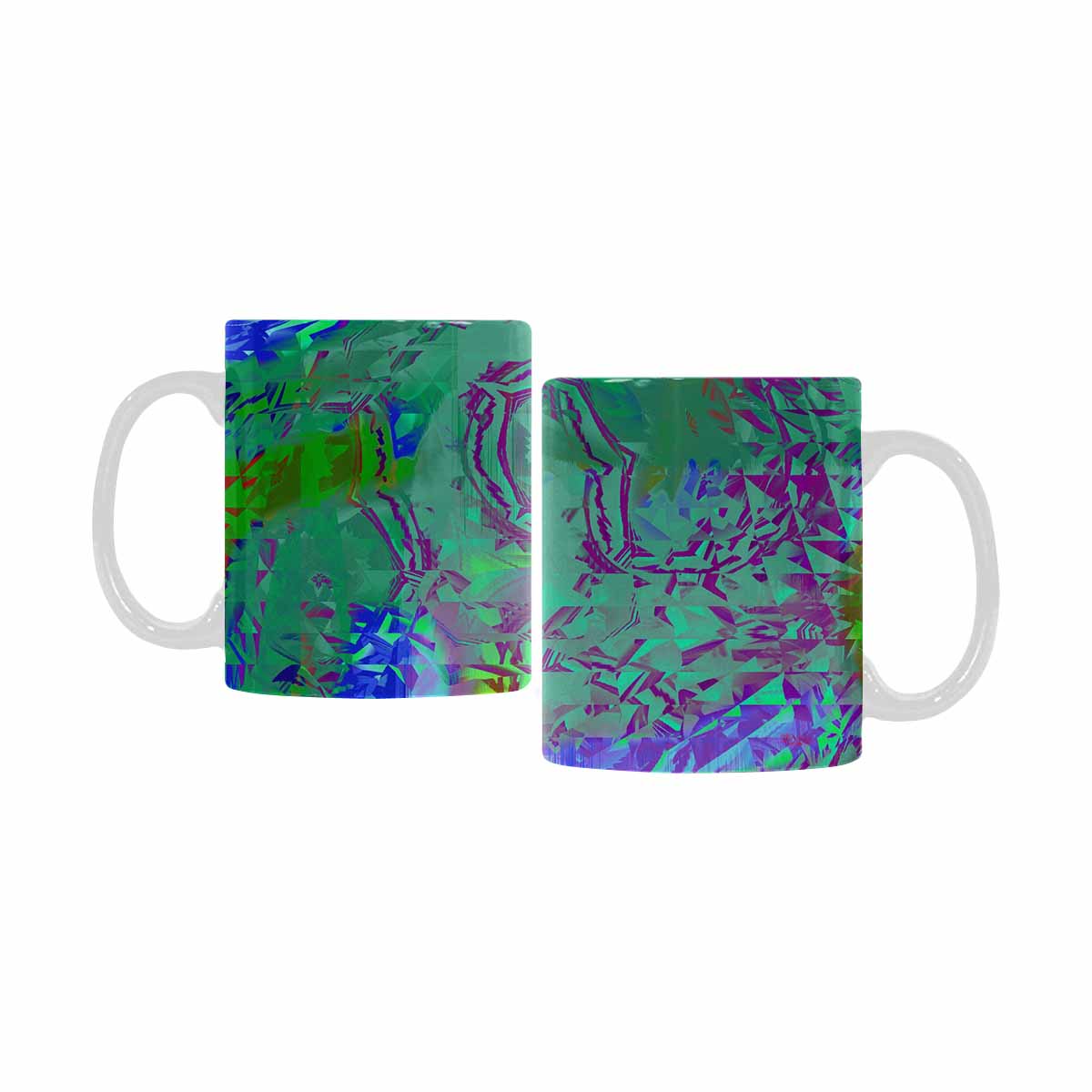 Unique Abstract design coffee mug, set 1, design 15