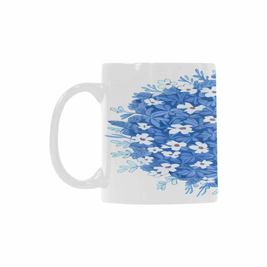 Quality Mug, coffee mug, tea cup, Bright florals, Set 2, design 15