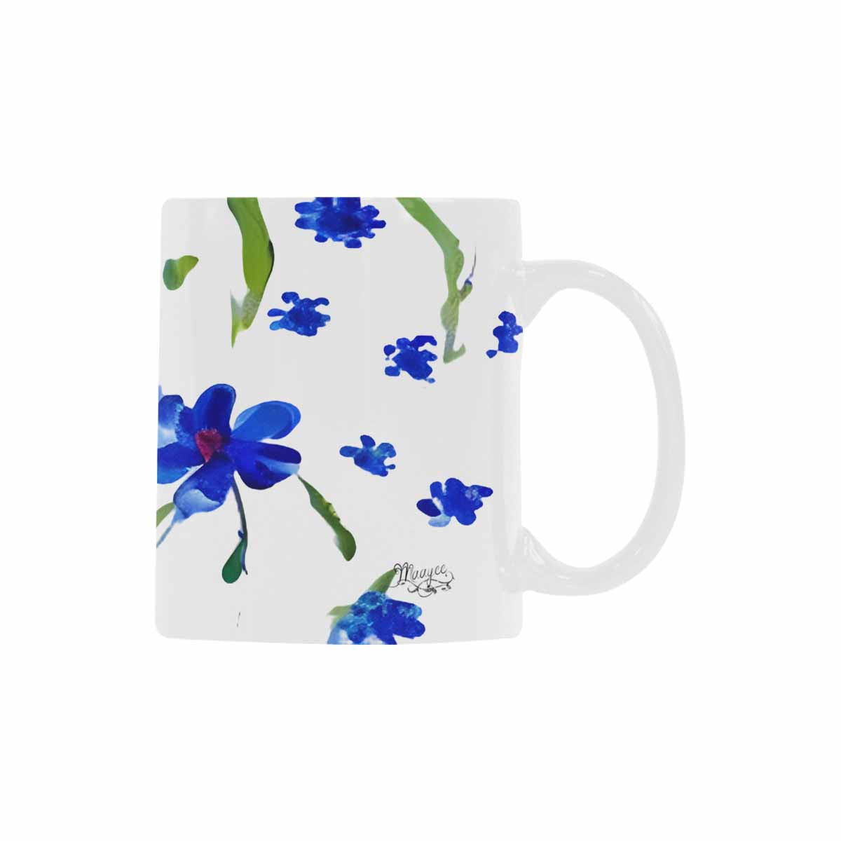 Quality Mug, coffee mug, tea cup, Bright florals, Set 1A, Design 84