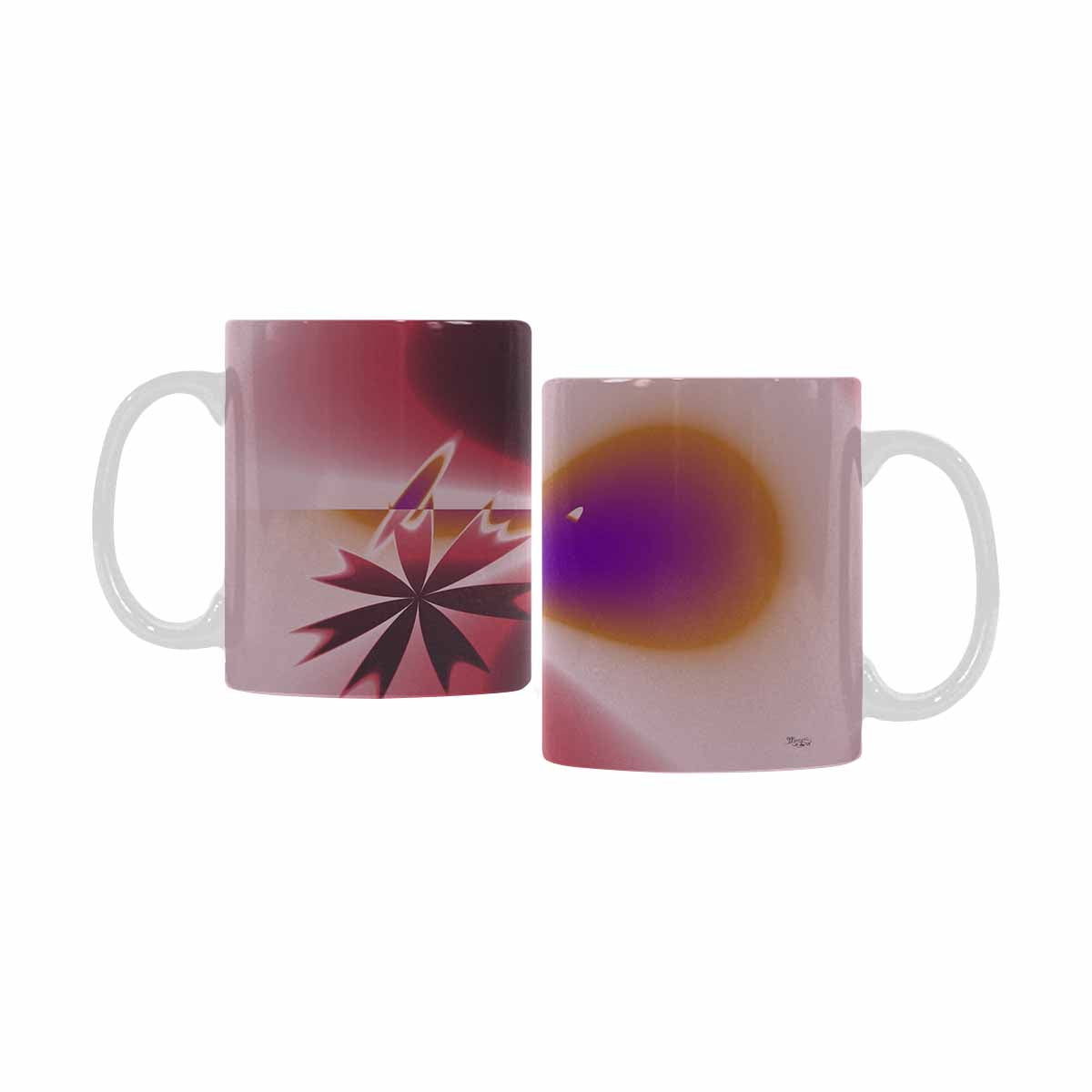 Unique Abstract design coffee mug, set 1, design 7