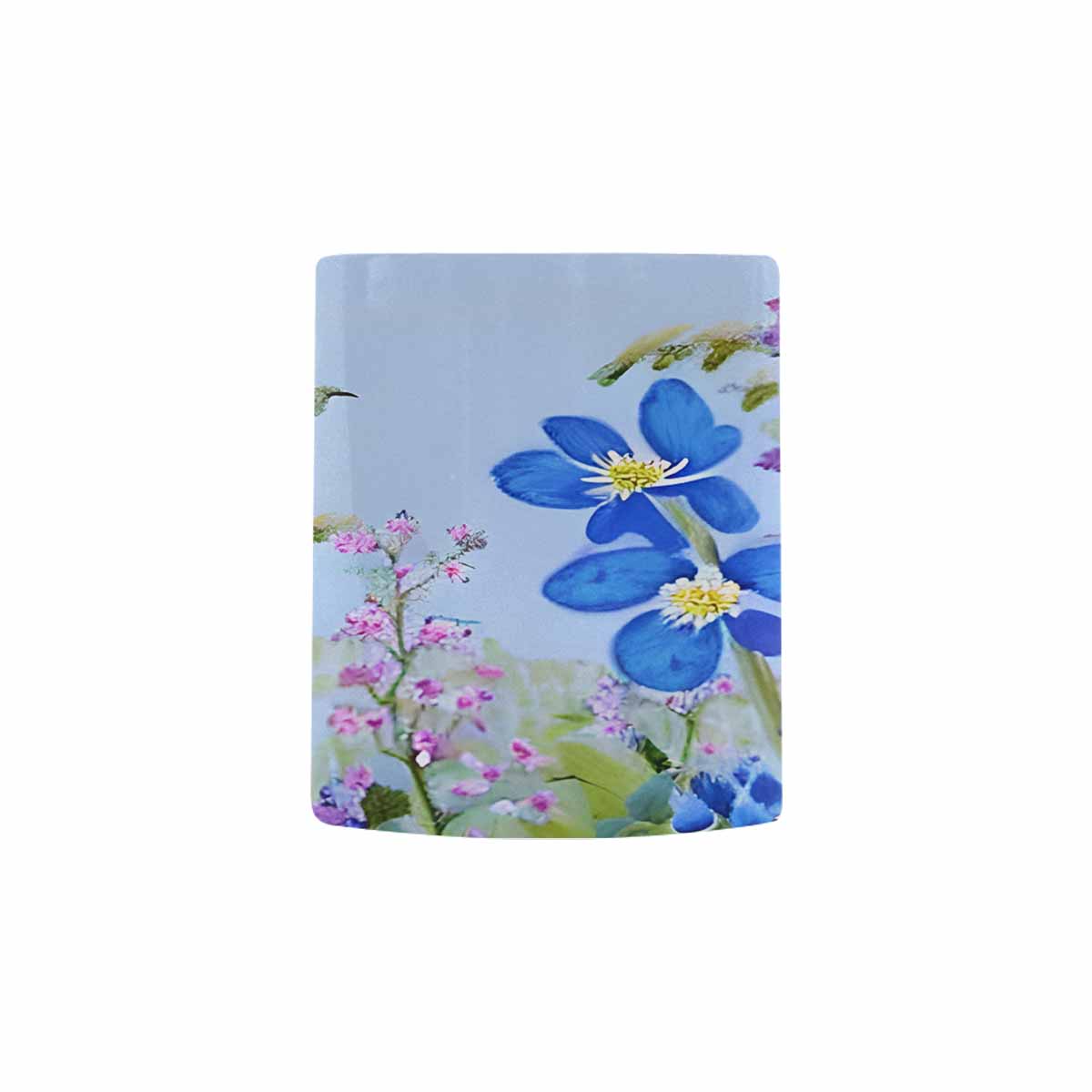 USA made Quality Mug, coffee mug, tea cup, Bright florals, Set 1, Design 94