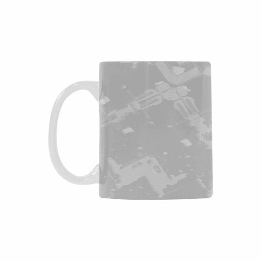 Quality Mug, coffee mug, tea cup, B & W Abstract, Set 1, design 120