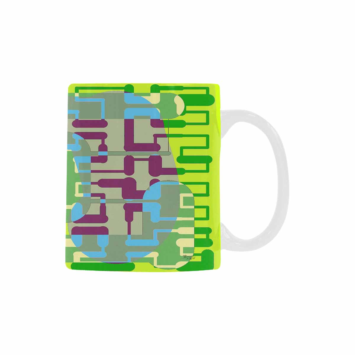 Unique Abstract design coffee mug, set 1, design 74