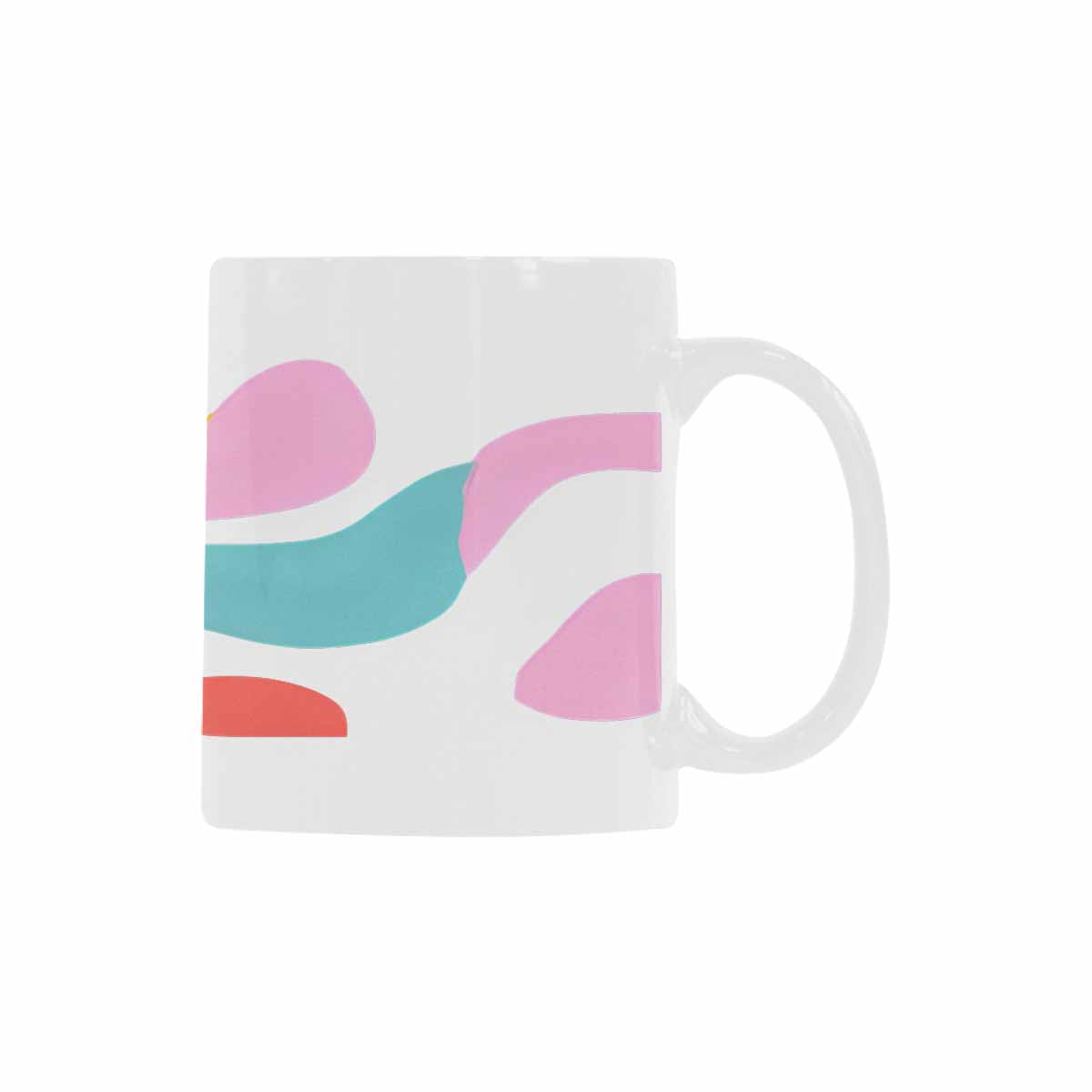 Quality Mug, coffee mug, tea cup, Bold Abstract, Set 1, design 4