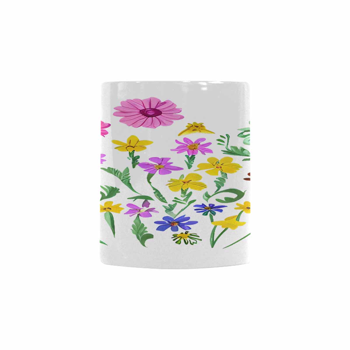 Quality Mug, coffee mug, tea cup, Bright florals, Set 2, design 94
