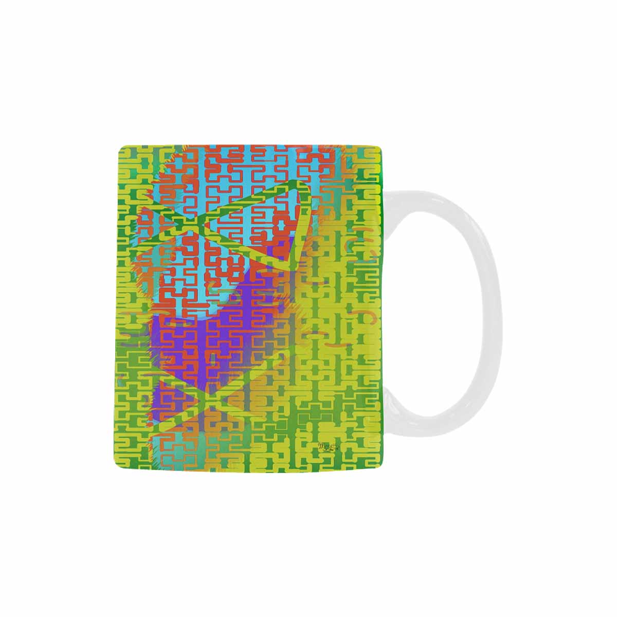 Unique Abstract design coffee mug, set 1, design 69