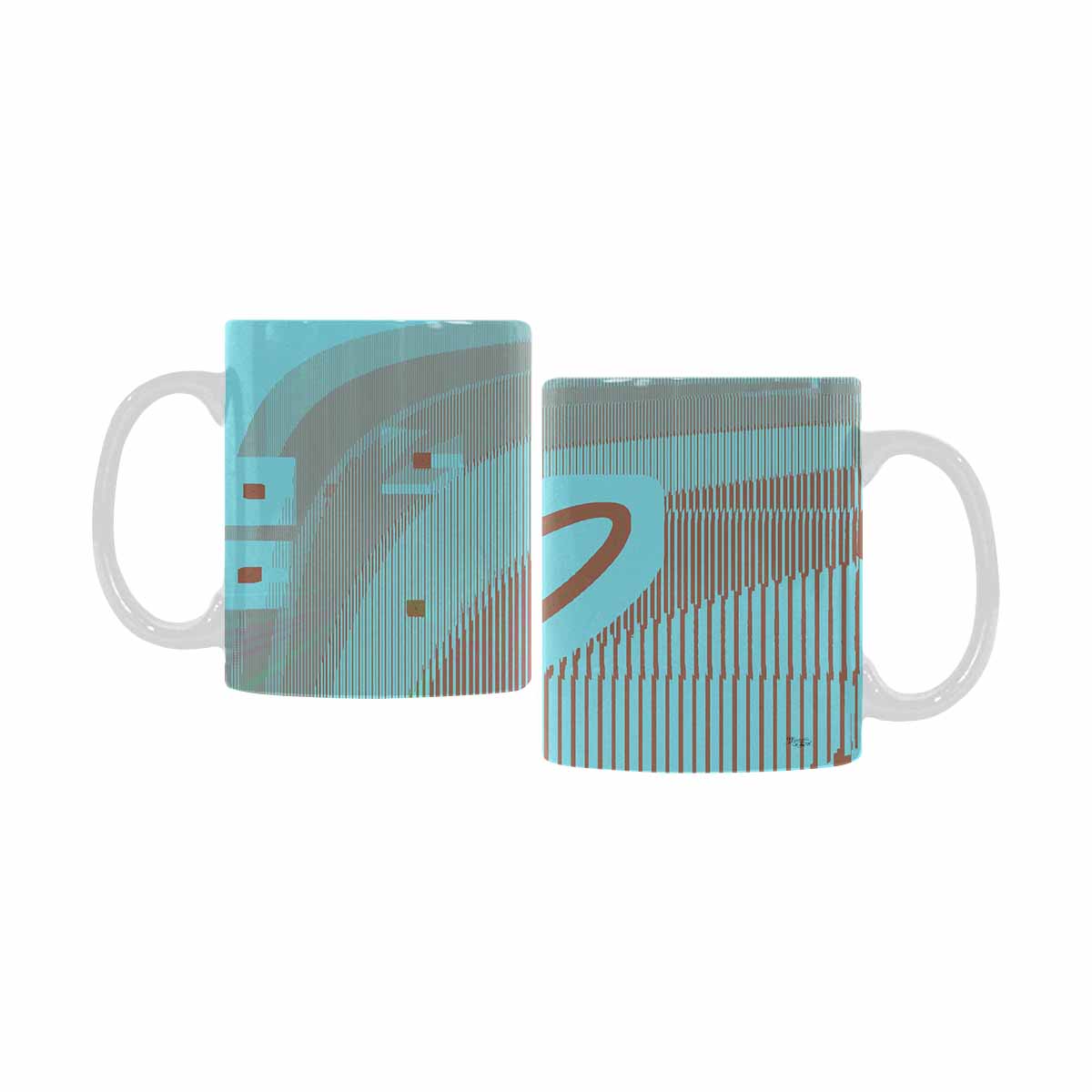 Unique Abstract design coffee mug, set 1, design 65