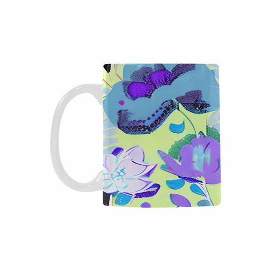 Quality Mug, coffee mug, tea cup, Bright florals, Set 1, Design 159