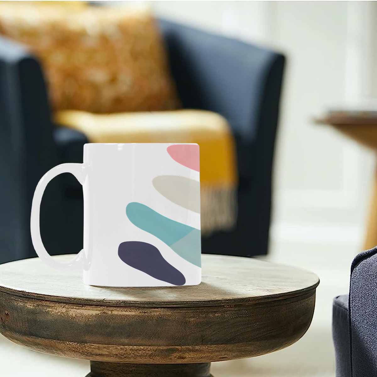 Quality Mug, coffee mug, tea cup, Bold Abstract, Set 1, design 20