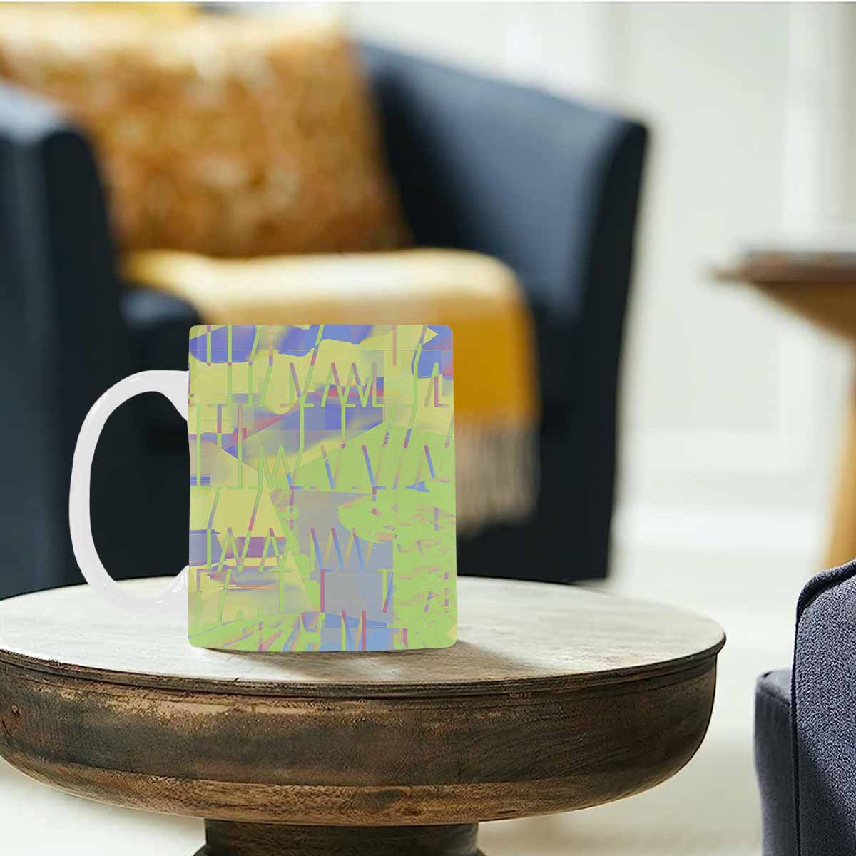Unique Abstract design coffee mug, set 1, design 182