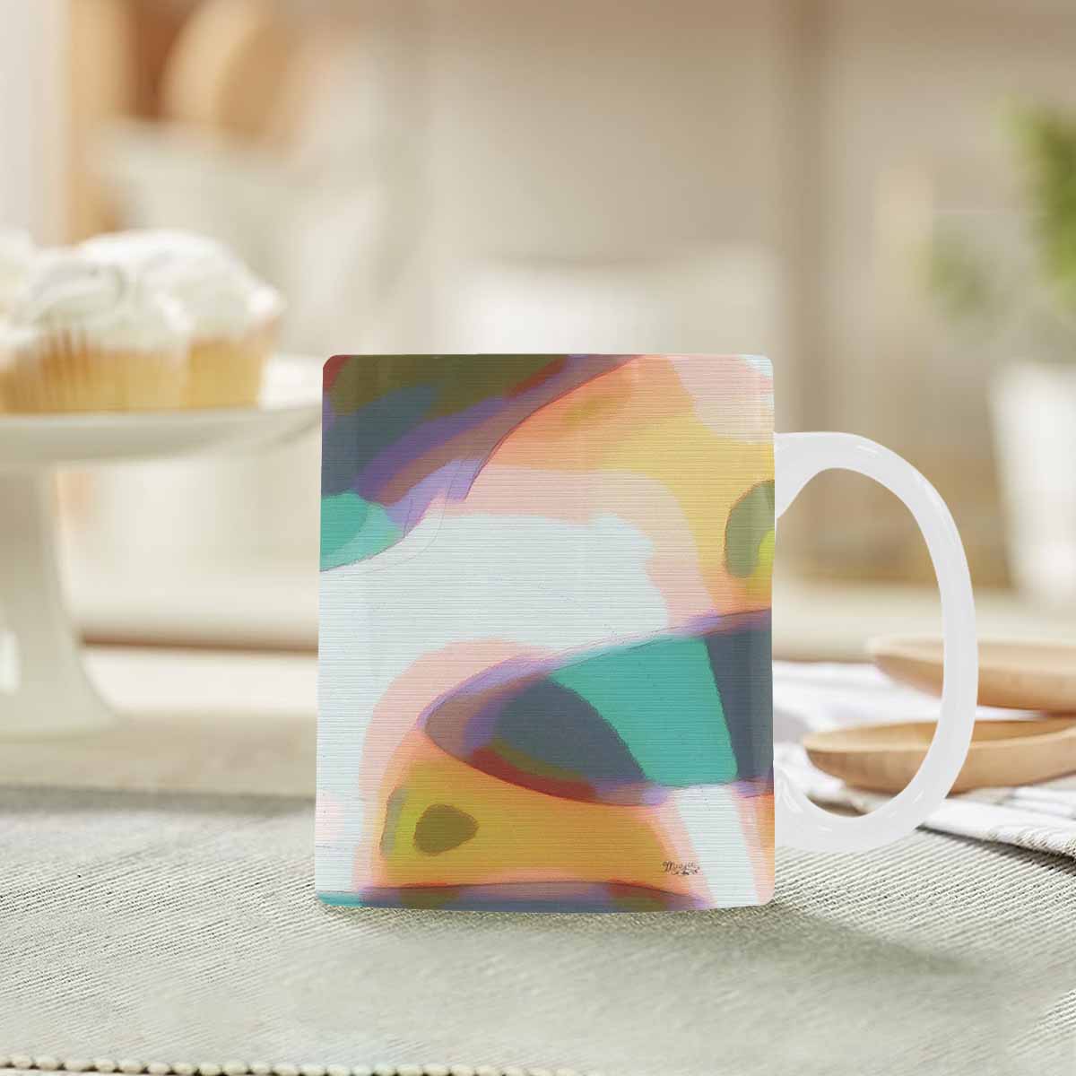 Unique Abstract design coffee mug, set 1, design 201