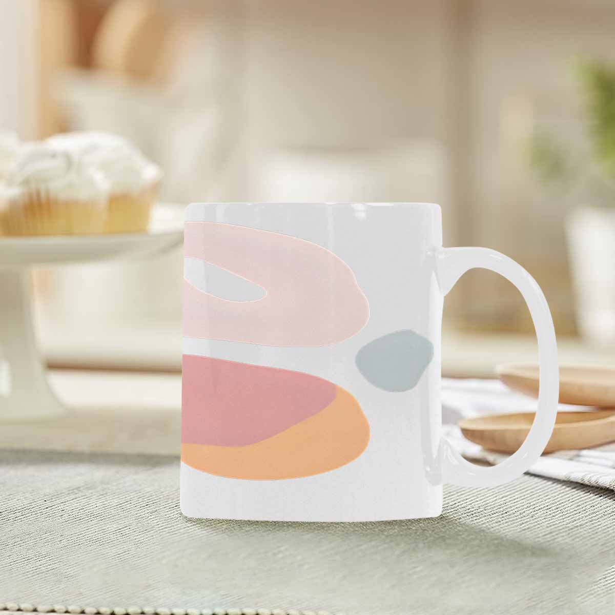 Quality Mug, coffee mug, tea cup, Bold Abstract, Set 1, design 17