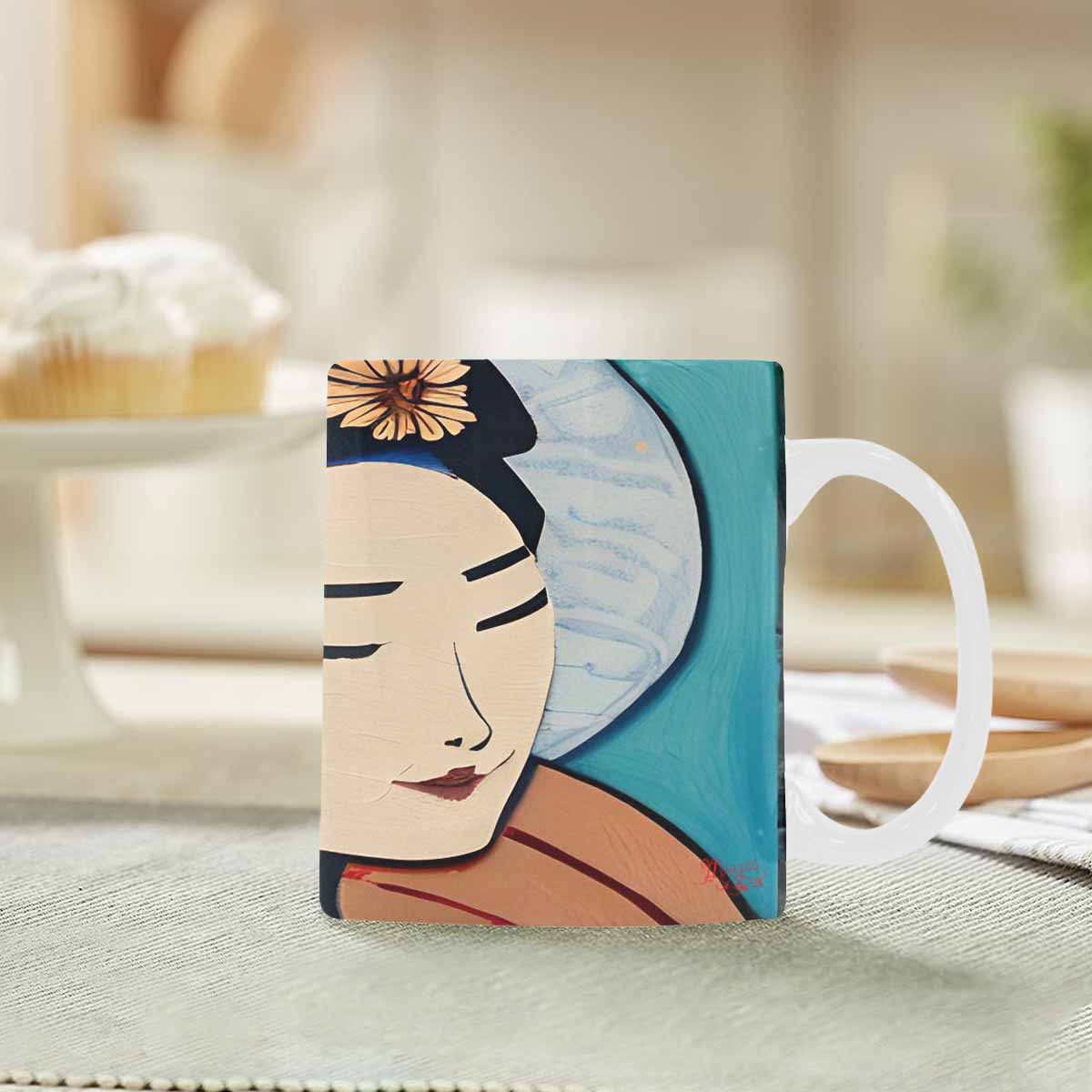 Quality Mug, coffee mug, tea cup, Asian Faces, Design 41