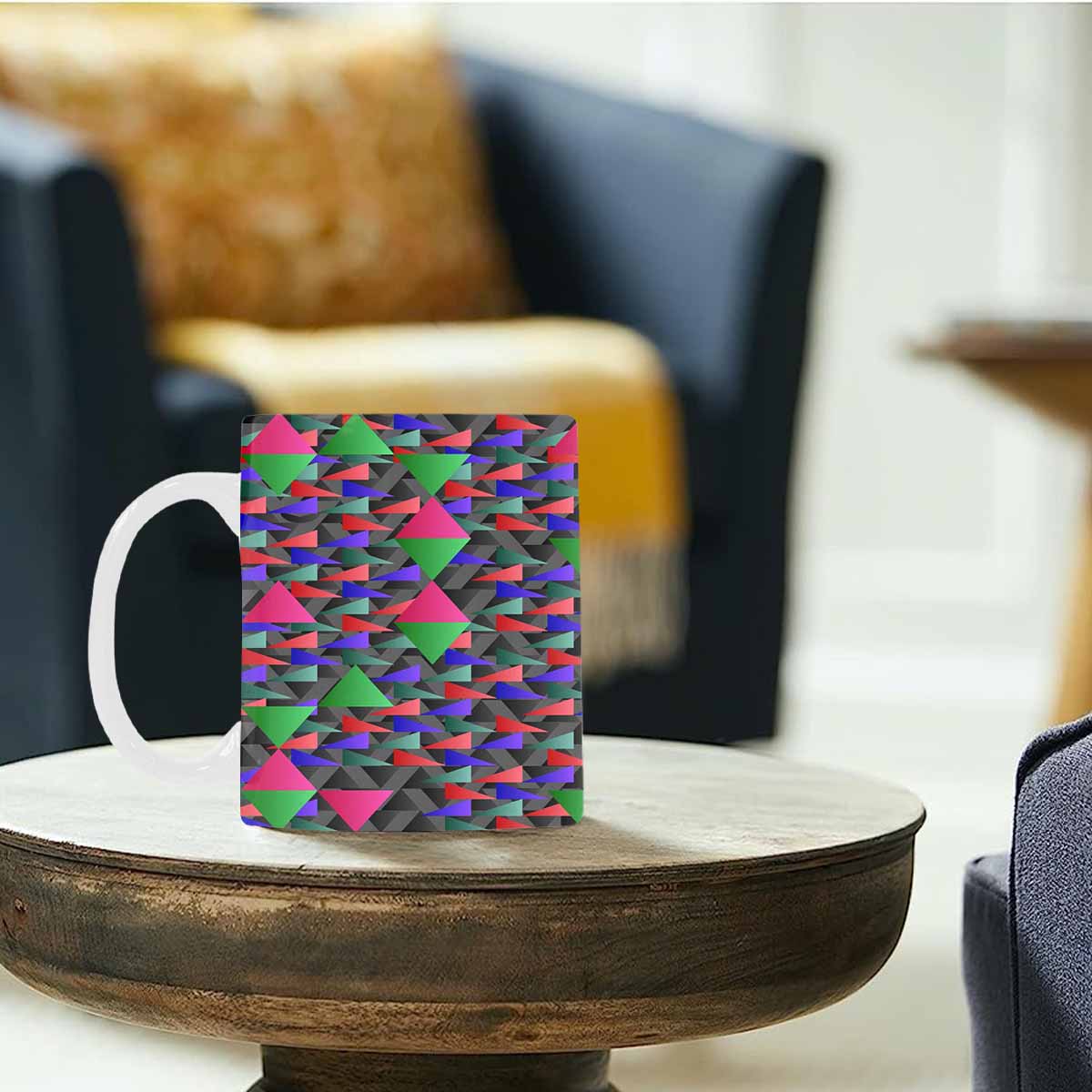 Unique Abstract design coffee mug, set 1, design 107