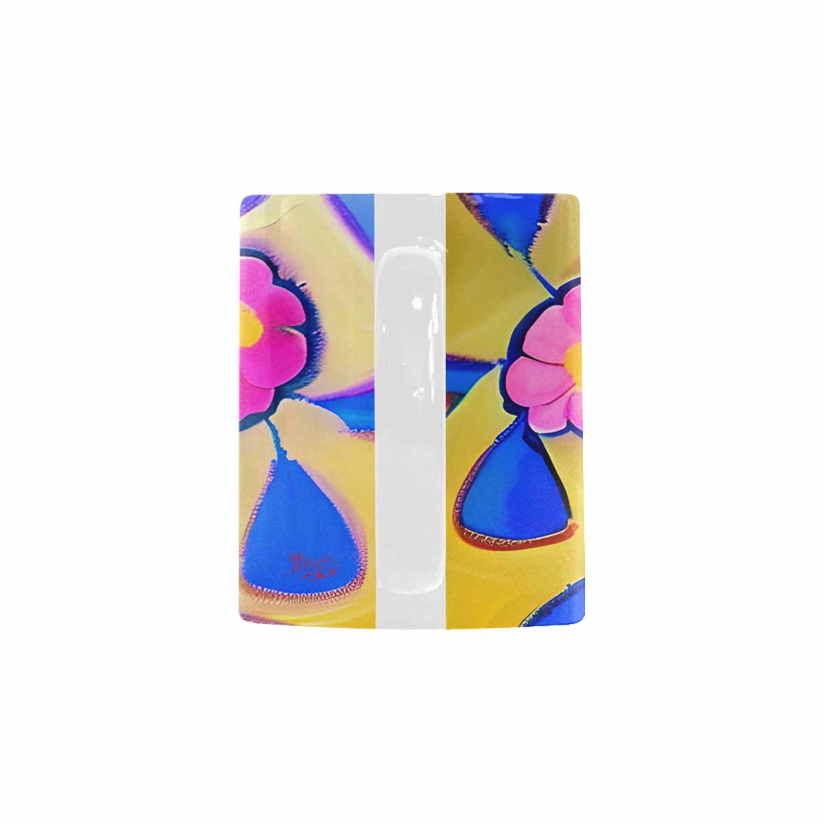 Quality Mug, coffee mug, tea cup, Bright florals, Set 1, Design 72