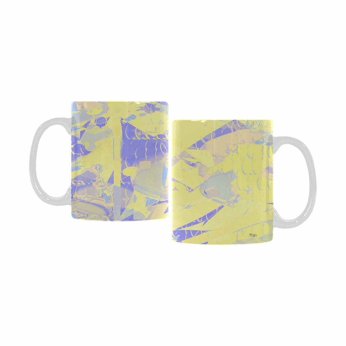 Unique Abstract design coffee mug, set 1, design 51