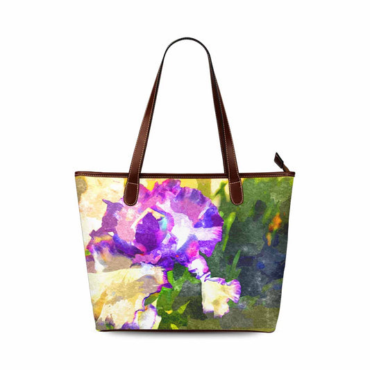 Classic Fabric handbag, watercolor floral, design 136