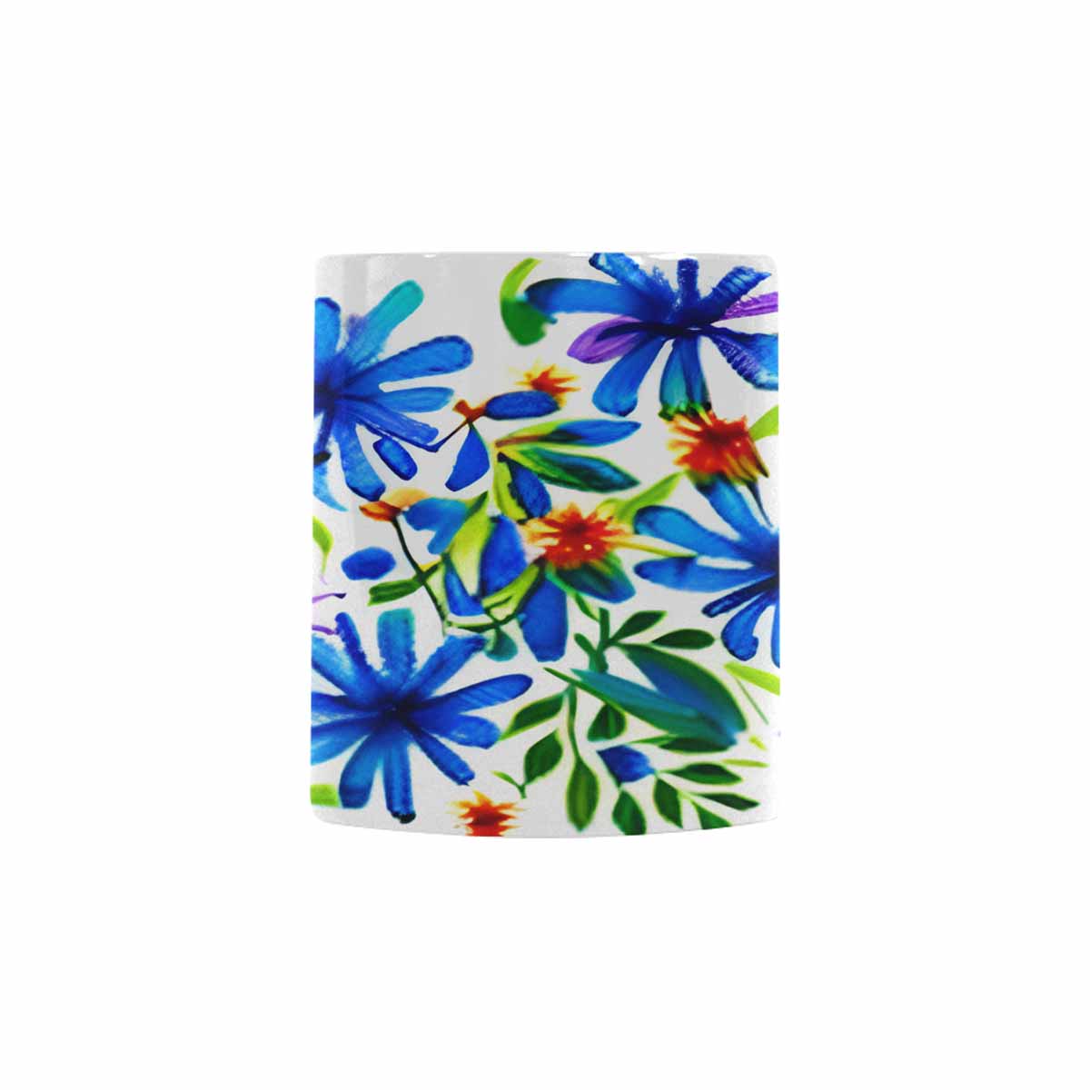 Quality Mug, coffee mug, tea cup, Bright florals, Set 1, Design 15