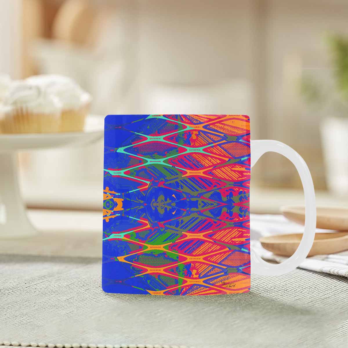 Unique Abstract design coffee mug, set 1, design 119