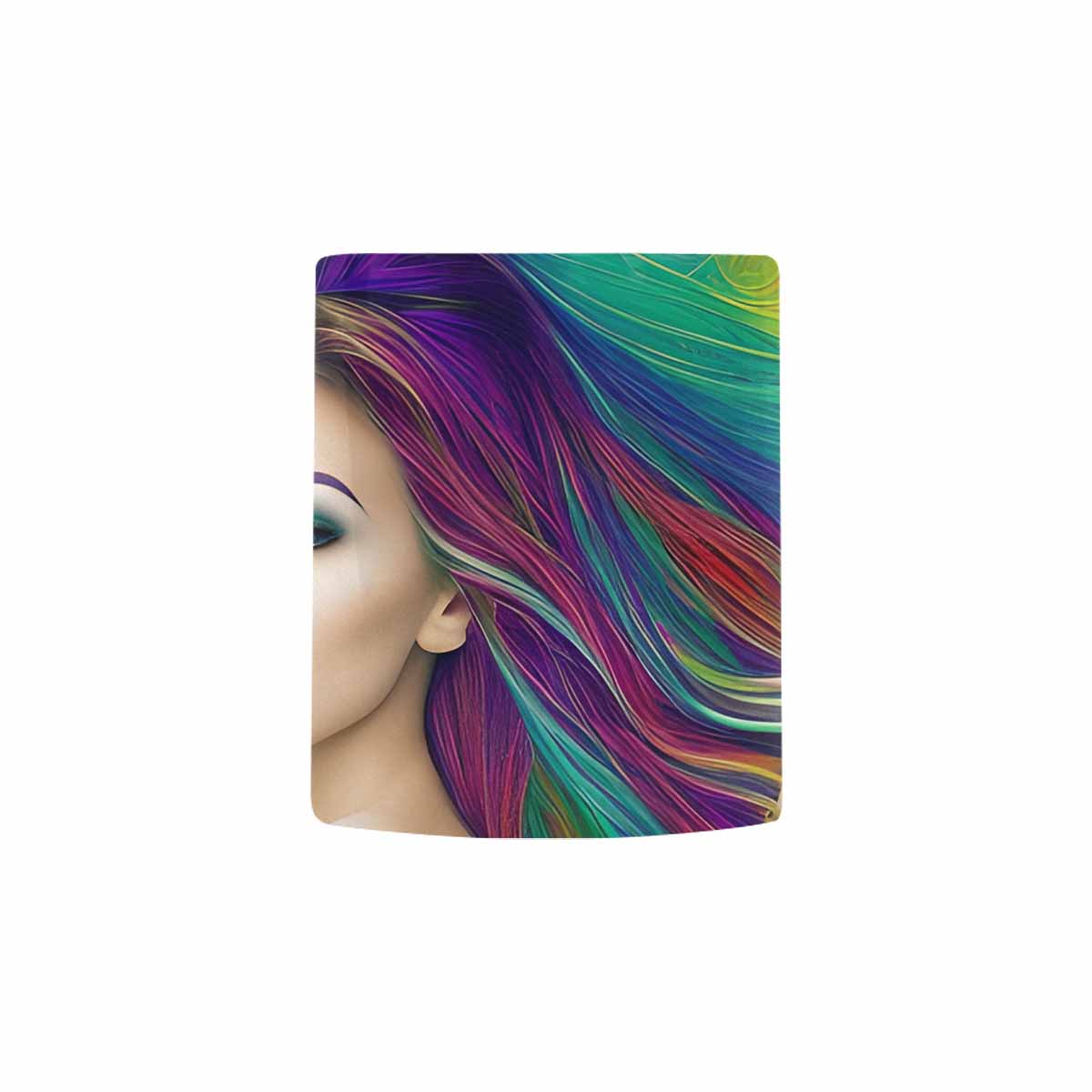 USA, Color Coffee Mug, tea cup, caucasian Face, design 34