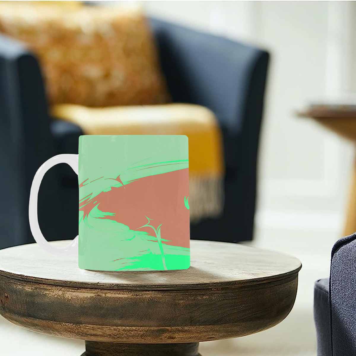 Unique Abstract design coffee mug, set 1, design 5