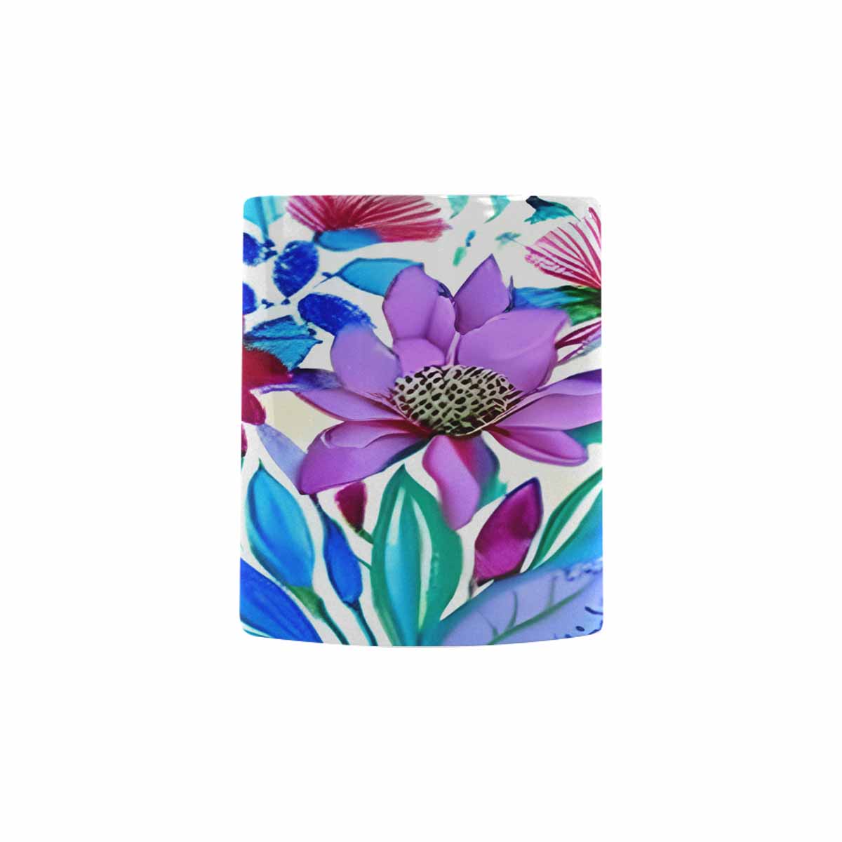 Quality Mug, coffee mug, tea cup, Bright florals, Set 1, Design 19