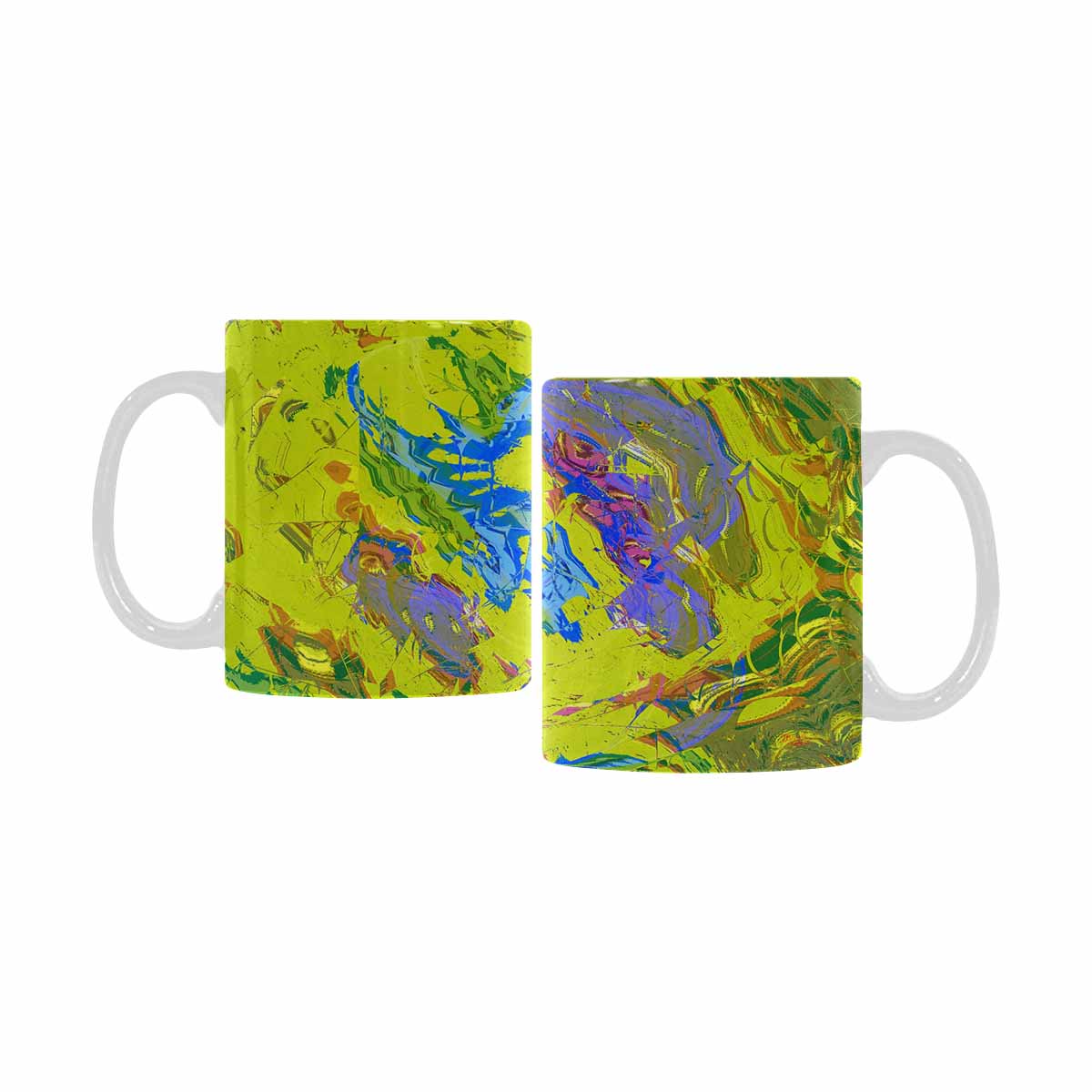 Unique Abstract design coffee mug, set 1, design 26