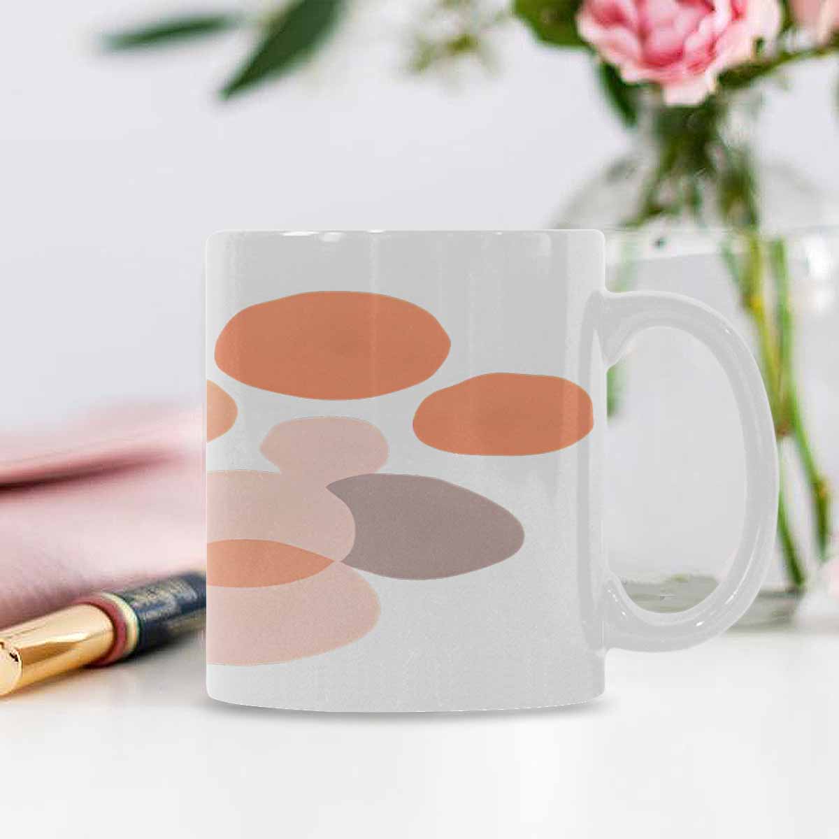 Quality Mug, coffee mug, tea cup, Bold Abstract, Set 1, design 90