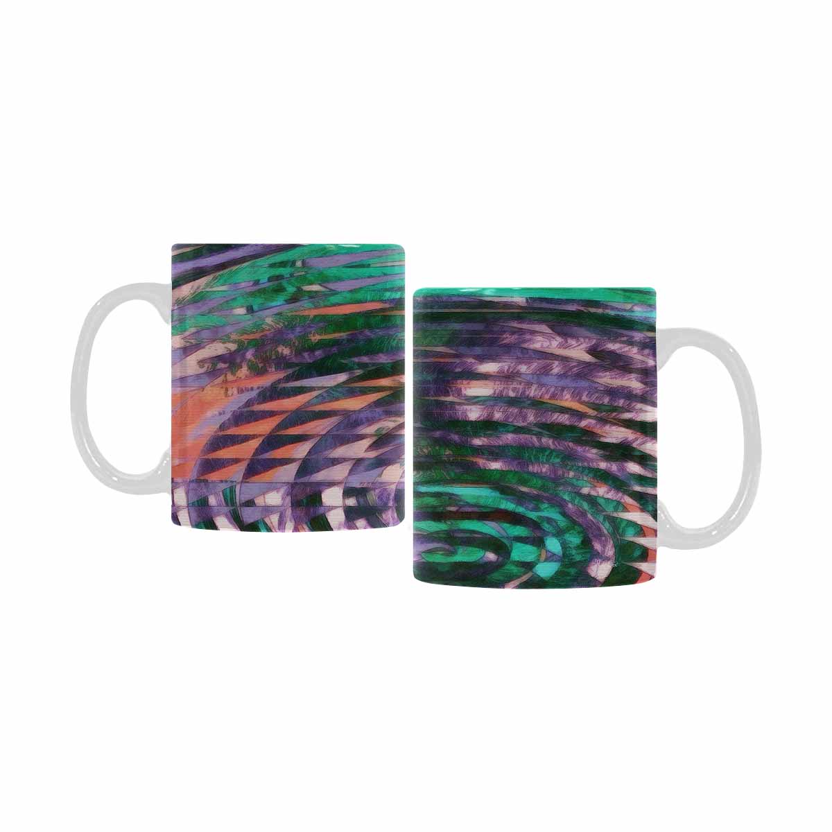 Unique Abstract design coffee mug, set 1, design 195