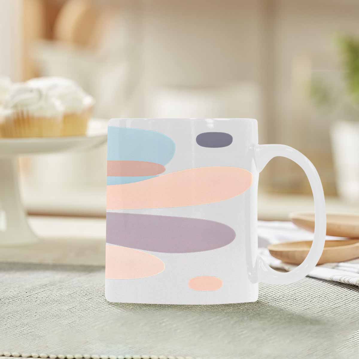 Quality Mug, coffee mug, tea cup, Bold Abstract, Set 1, design 34